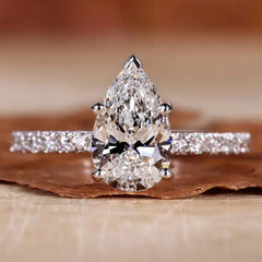 Custom High Quality 10k 14k 18k Solid Real Gold Vvs Moissanite Diamond Ring Wedding Engagement Rings for Women Men Jewelry
