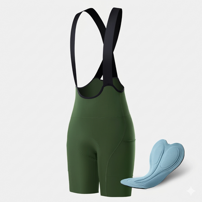 Quick-Dry Cycling Bib Shorts for Men and Women Summer Lightweight Breathable Road Bike Cycling Pants