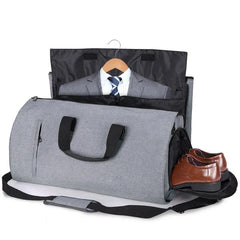 Water Resistance Convertible Suit Carry on Duffle Bag Foldable Luggage Garment Travel Bag