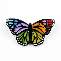 CANYUAN  Fashion Hot Sale Stitching Butterfly Acetate Fashion Jewelry Brooches Cute Animal Accessories
