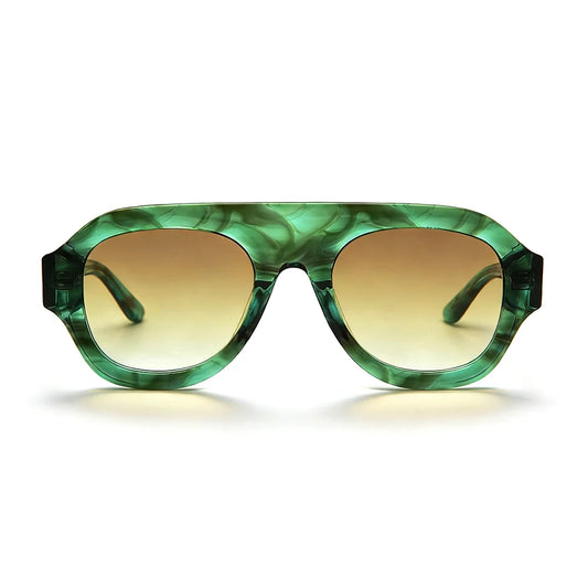 MCROONS Classic Square Acetate Unisex Sunglasses with CR39 Lens
