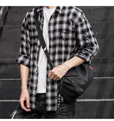 Waterproof Gym Bag Fitness Outdoor Travel Gym Bag Unisex Soft Crossbody Bags Men