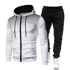 High Quality Custom Logo Side Stripes Unisex Sports Sweatsuit 2 Piece Jogger Set Patchwork Track Suit Training Tracksuit Men