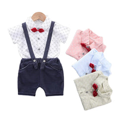 1-4 Years Infant Newborn Baby T-shirt Pants Clothes Sets Baby New Years Outfit Kids Boy Clothes