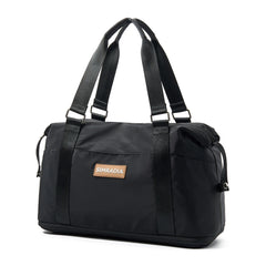 SIMRADIA Expandable Handbags Airplane Friendly Oxford Custom Duffel Travel Bag Water Resistant Outdoor Sports Gym Bag for Men