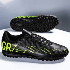 Football Shoes Unisex Customizable Professional Football Training Boots Soccer Cleats Upper Rubber All Season Sport Soccer Shoes