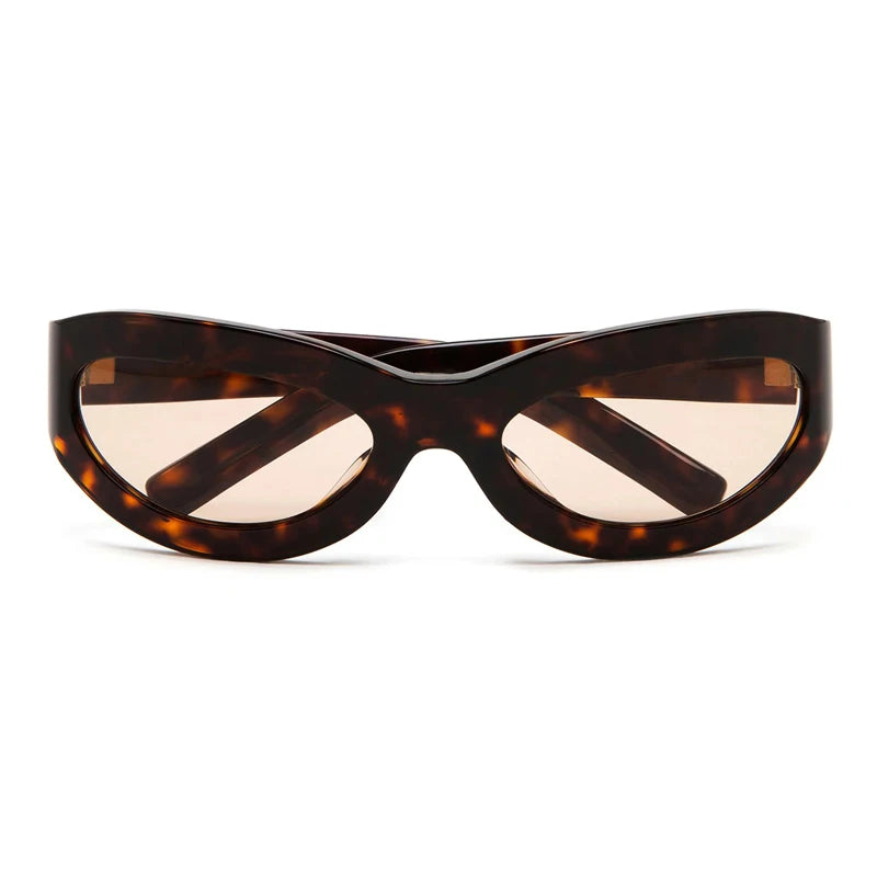 MCROONS Retro Rectangle Acetate Sunglasses — UV400 TAC Lens, Unisex