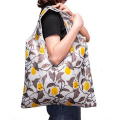 Reusable Grocery Polyester Bags Foldable Eco-friendly Roll up Rrocery Bags