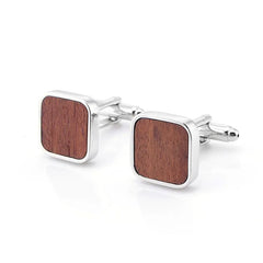High Quality Mens Novelty Wooden Cufflinks