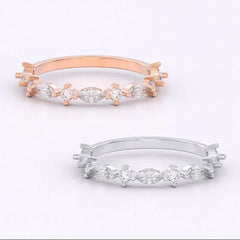 ETSY Hot Sale Factory Wholesale 18K 14K 10K Gold 925 Silver Round VVS Moissanite Diamond Wedding Engagement Ring 1ct 2ct 3ct