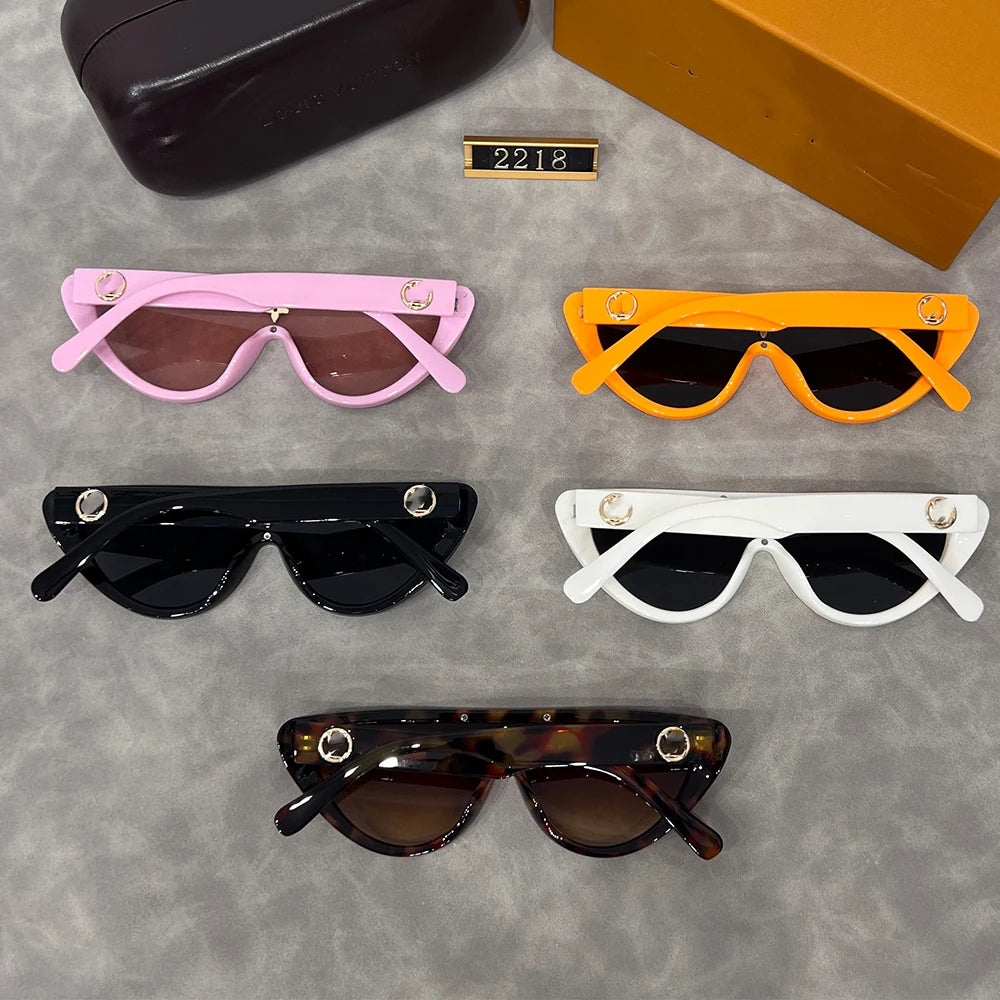 MCROONS Women's Designer Rectangle Polarized UV400 Sunglasses