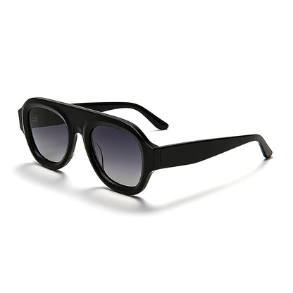 MCROONS Classic Square Acetate Unisex Sunglasses with CR39 Lens