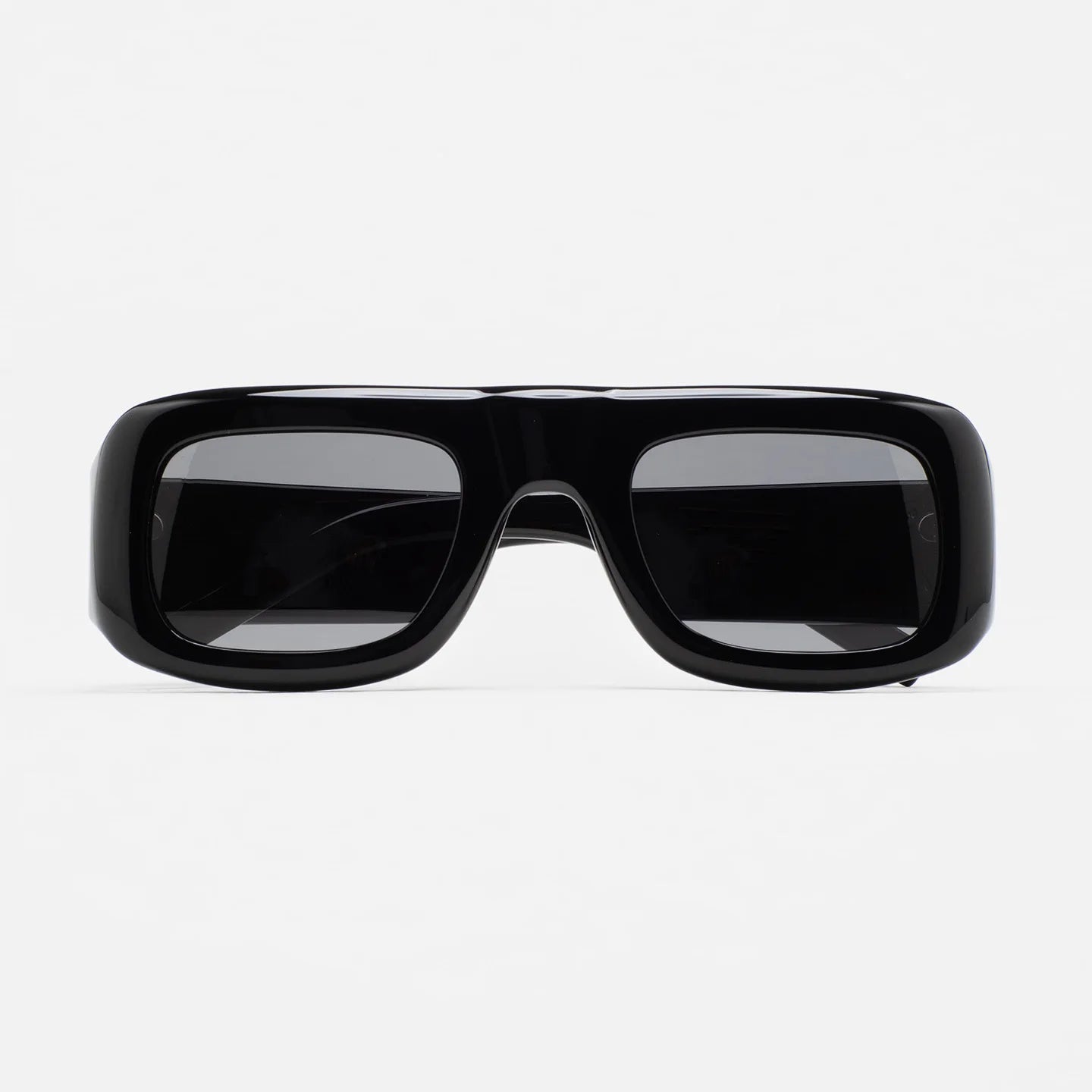 MCROONS Vintage Rectangle Acetate Sunglasses — Polarised TAC, Unisex
