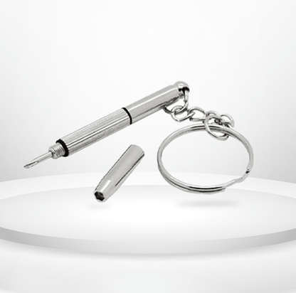 Glasses Care Kit: Folding Case, Cleaning Cloth, Pouch, Drawer Box, & Screwdriver - MCROONS.COM