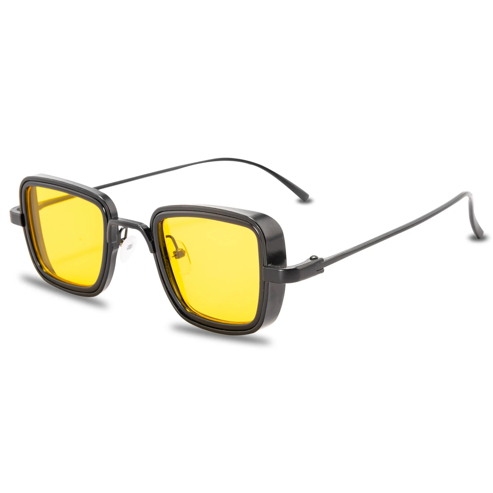 MCROONS Vintage Punk sunglasses - yellow lens variant